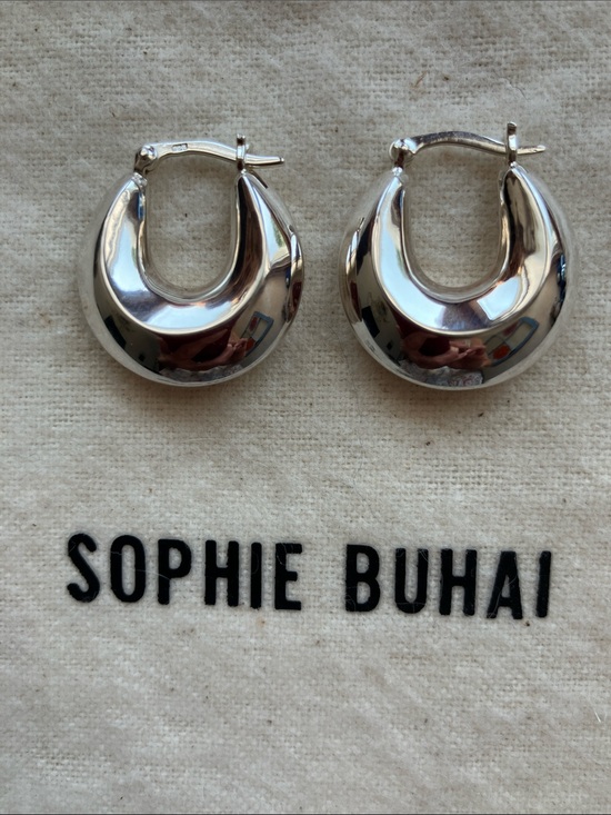 Sophie Buhai Jewelry - Sophie Buhai Fez Sterling Hoop Earrings